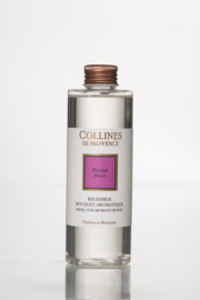 Collines de Provence -Navulling - Pioenroos - Huisparfum - Geur - 200 ml.