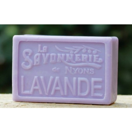 La Savonnerie de Nyons - Marseillezeep   Lavande  Lavendel  Geur - Lila - 100 gram.