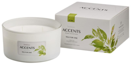 Bolsius - Accents  - Geurkaars - Multi lont - Tea For One - 3 Lonten