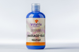 Volatile - Massage - Olie - Neutraal - 100% Natuurlijk - Geurloze  Olie - 250 ml.