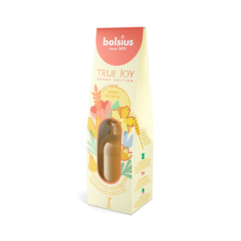 Bolsius - True Joy - Geurstokjes - Huisparfum - Spring Blossom - Friszoete - Geur - 80 ml.