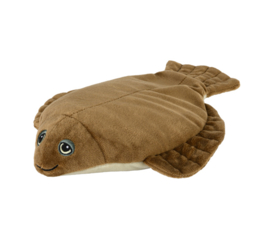 Warmies - Knuffel Schol Vis - Magnetronknuffel Lavendel geur