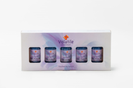 Volatile - Cadeauset - Bad -Douche - Olie - Mini - Ylang Ylang - Neutraal -  5 x 30 ml.