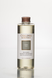 Collines de Provence - Navulling  Ceder Geur Huisparfum - Geurverspreider - 200 ml.