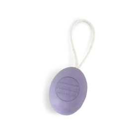 Maitre Savonitto -  Zeep aan koord Ovaal Scrub  Lavendel  Geur - 200 gram