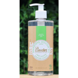 La Corvette - Biologische - Shampoo - Amandel  - Aloe Vera - Ezelinnenmelk - 500 ml.