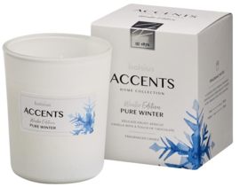 Bolsius - Accents - Geurkaars - Pure Winter- Abrikoos - Chocolade