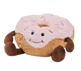 Warmies  Magnetronknuffel -  POP!  - Warmies Donut - Lavendel Geur