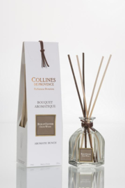 Collines de Provence - Geurstokjes - Olijf -Hout - Huisparfum - Geur -100 ml.