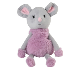 01218  Warmies warmteknuffel  Muis Roze (magnetronknuffel)