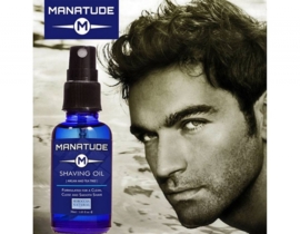 Manatude - Scheerolie - 100% Natuurlijk  - Verzachtend - Shaving - 30 ml.