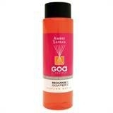 GOA - Navulling - Huisparfum - Ambre Safran - Geur - Inclusief Geurstokjes - 250 ml