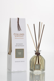 Collines de Provence - Geurstokjes - Ceder - Huisparfum - Geur - 100 ml.