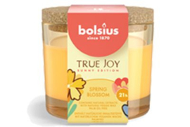 Bolsius True Joy - Geurkaars - Glas met kurk  Spring Blossom - Friszoete geur per stuk