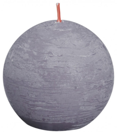 Bolsius - Shine Rustiek Bolkaars 76 Frosted Lavender