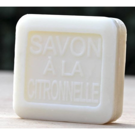 La Savonnerie de Nyons - Blikje Citronella  Zeep - Fris - Karité -100 gram.