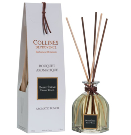 Collines de Provence -  Huisparfum Geurstokjes Ebbenhout Geur - 100 ml.