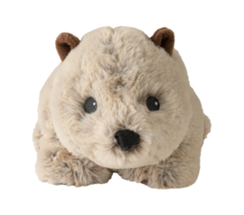 Warmies - Knuffel  Wombat Buideldier  Magnetronknuffel  Lavendel geur