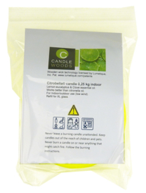 Citrobella® Citronella kaars (na)vulling indoor 250 g voor XL Glas