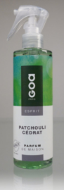 Goa Esprit Huisparfum Verstuiver - Patchouli Cedrat 250 ml.
