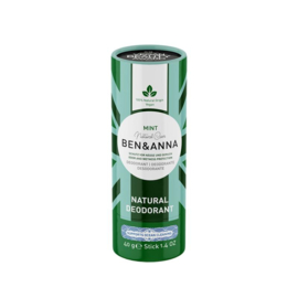 Ben & Anna - Deodorant Mint Papertube - 100% Natuurlijk - 40 gram.