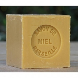 Lumière de Provence - Marseille - Zeep - Mini - Blokje - Honing  - Miel - Geur100 gram