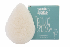 Petit & Jolie - Konjac Sponge - Zachte - Spons - 100% Natuurlijk - Baby