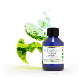 Saffloerolie - Plantaardige olie Carthamus Tinctorius, bio. Florihana 100 ml t/m 1 l