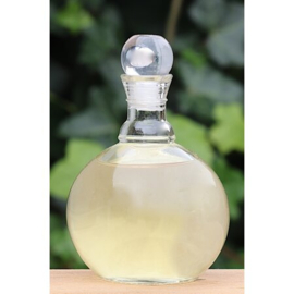 Les Lumières du Temps - Grote Ronde Fles - Geurstokjes  Secret (geheim) Geur - 200 ml.