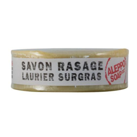 Aleppo Soap Co. - Aleppo Scheerzeep  Navulling  Laurierbesolie - 100 gram.