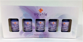 Volatile - Cadeauset  Opgietconcentraat Sauna  Diverse Geuren - 5 x 30 ml.