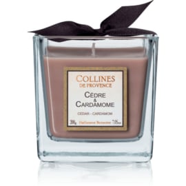 Collines de Provence - Geurkaars Cèdre & Cardamome 200 gram.