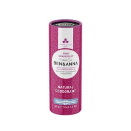 Ben & Anna - Deodorant  Pink Grapefruit - Papertube - 100% Natuurlijk - 40 gram.