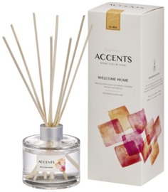 Bolsius - Accents  - Huisparfum  - Welcome Home  - Bloemen - Geur - 100 ml.