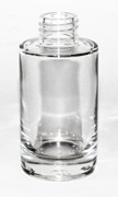 Glazen flesje (diffuser) Rond Lotus Lang 100 ml.