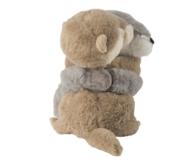 Warmies -  Mini Knuffelvrienden Otter  - Magnetron - Lavendel geur