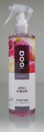 Goa Esprit Huisparfum Verstuiver -Joli Coeur  250 ml.