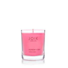 Joik - Soywax  Geurkaars  Raspberry  Sorbet  Frambozen Geur - 145 gram.