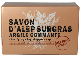 Aleppo Soap Co - Aleppo - Zeep - Rode Klei - Rassoul - Doosje - 150 gram.