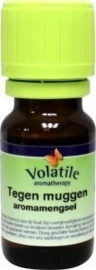 Volatile - Mix -Olie - Tegen Muggen - Citroen - Eucalyptus - Pepermunt - Geur - 10 ml