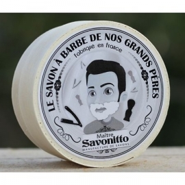 Maitre Savonitto - Scheerzeep  Houten Doosje - Grootvader  Grandpère 100 gram.