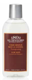 Le Chatelard Collection Homme - Sandelhout  Shampoo  Mannen - Natuurlijke  Geur -200 ml.