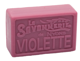 La Savonnerie de Nyons - Marseille Zeep - Viooltjes  Violette  Geur - 100 gram.