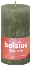 Bolsius Stomp Rustiek Shine Fresh Olive 130/68