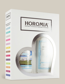 Horomia - Geschenk(cadeau)set wasparfum en textielspray  Fresh Cotton
