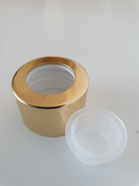 Sierdop - Goud - Kleur - Afsluitplug Voor glazen flesje  van  100 ml. per stuk.