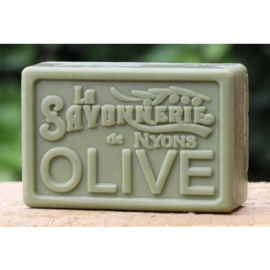 La Savonnerie de Nyons - Marseille Zeep   Groene  Olijven  Olive Geur100 gram.