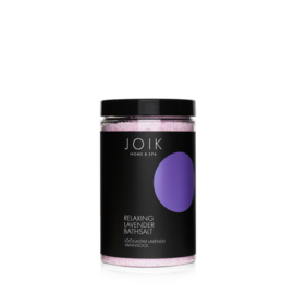 Joik -Ontspannend badzout met etherische olie van Lavendel 450 gram.