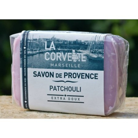 La Corvette - Savon de Marseille patchouli 100 gram.