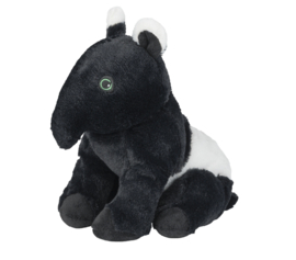 Warmies - Knuffel Tapir Zwart met Wit Magnetronknuffel  Lavendel geur